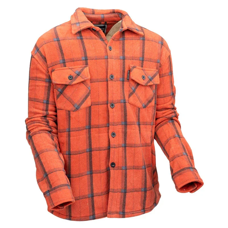 Outback Men's Chad Fleece Plaid Big Shirt- - Image 12