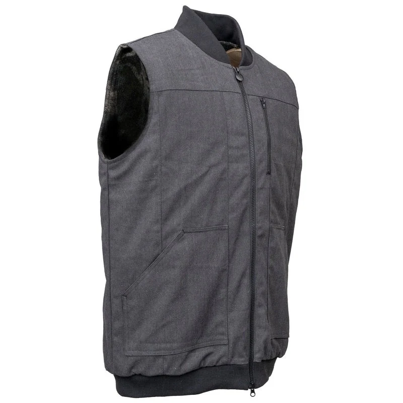 Outback Men's Rowan Vest-Charcoal - Image 3