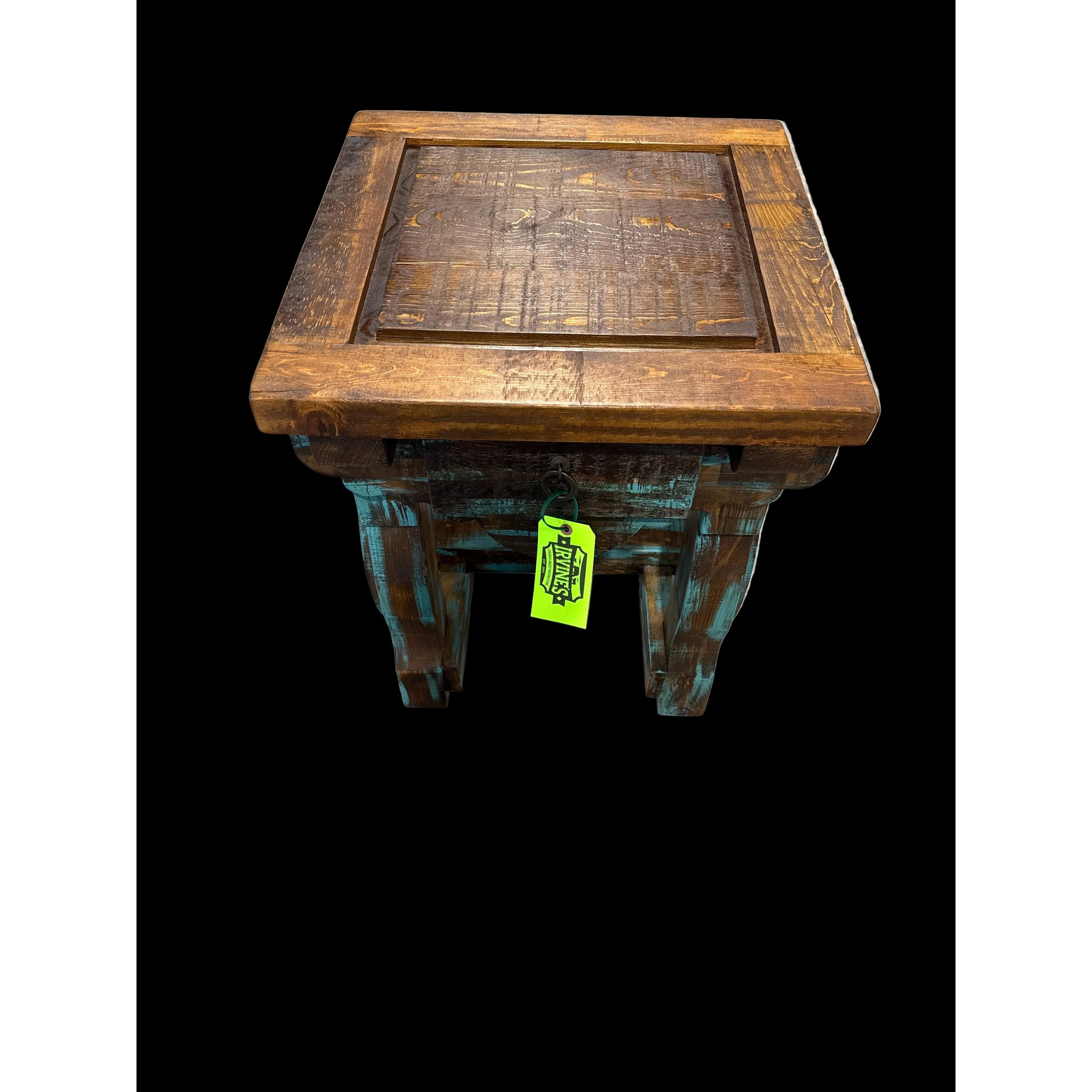 Ox Yoke End Table