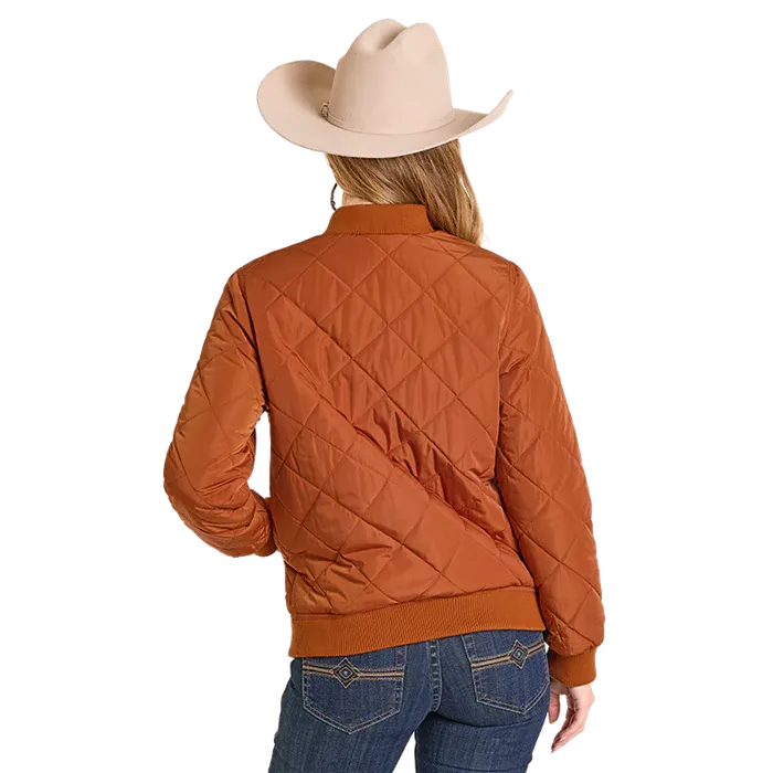 Panhandle Slim Women's Quilted Bomber Jacket - Multiple Colours - Image 2