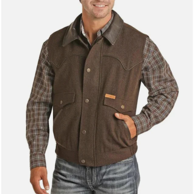 Powder River Men's Heather Holbrook Vest - Image 3