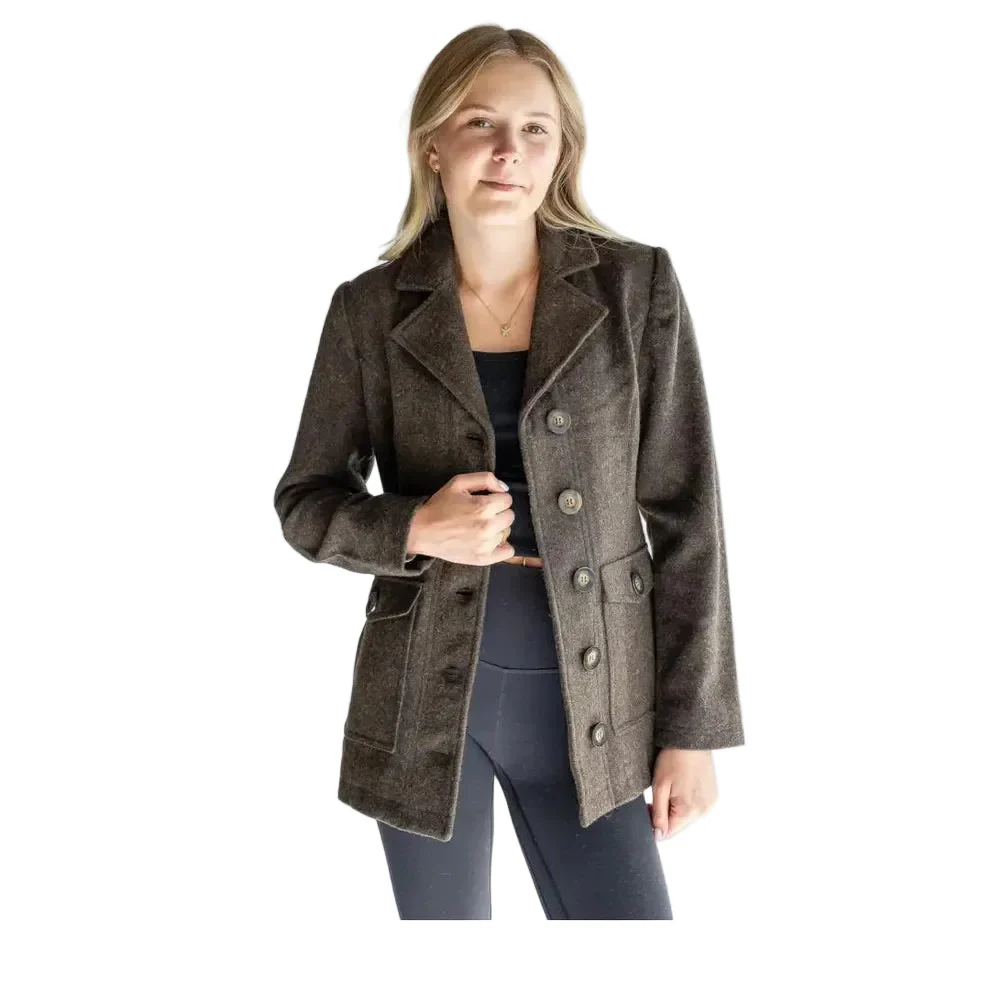 Powder River Women's Wool Long Sleeve Coat