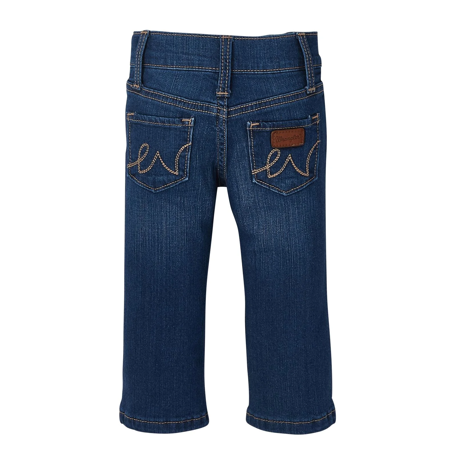 Wrangler Baby Girls Preschool Jeans - Medium Blue - Image 2