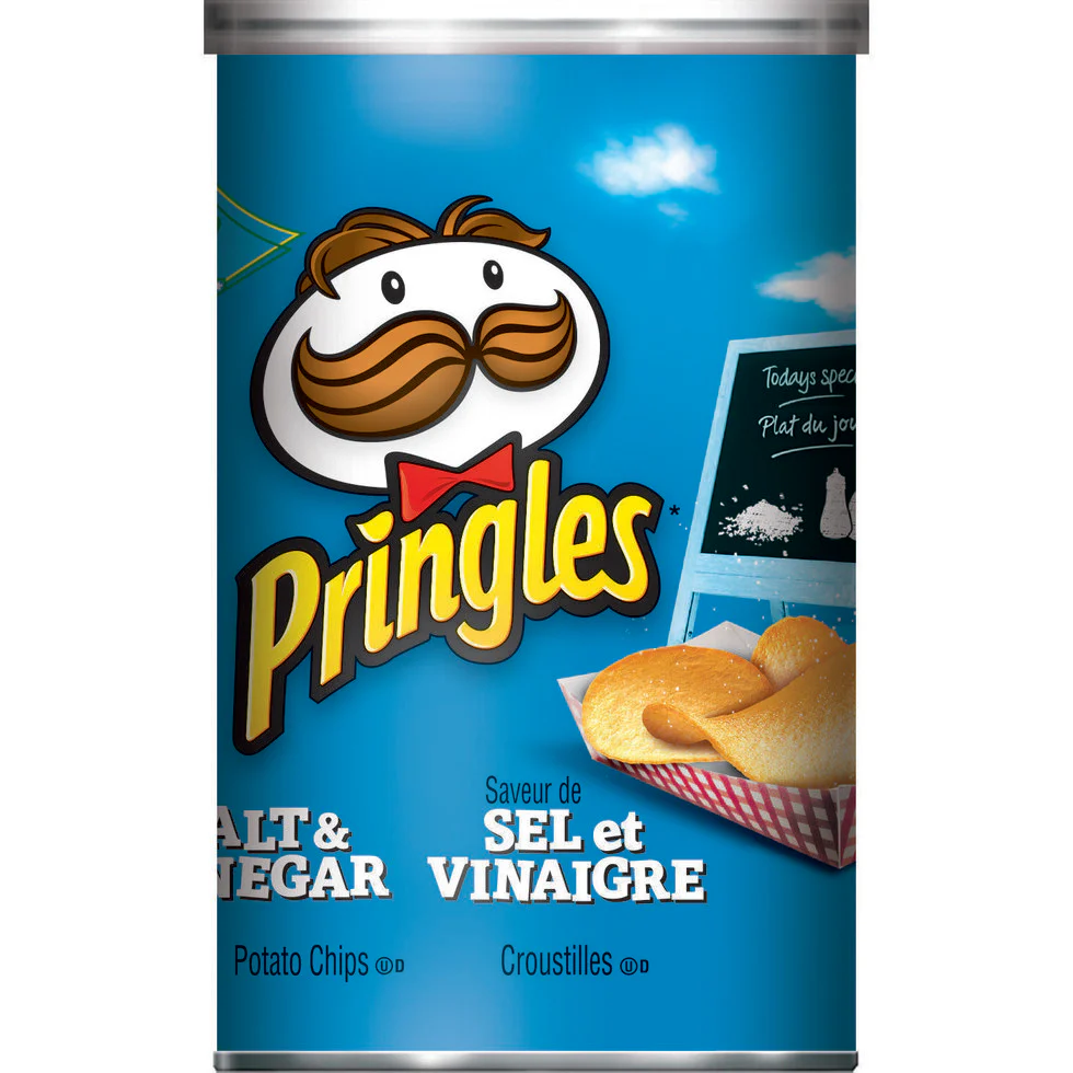 Pringles Salt & Vinegar 68g