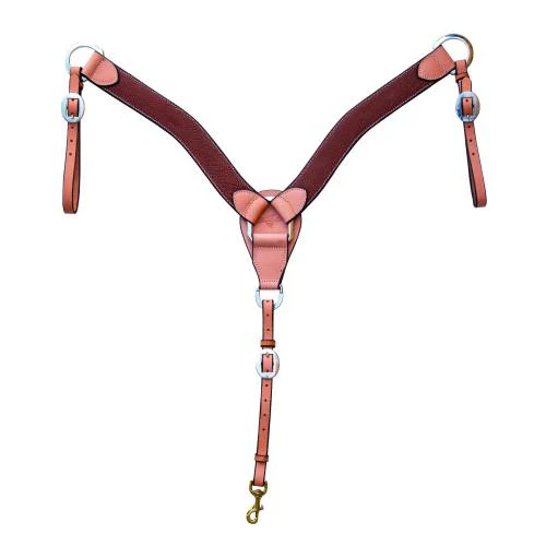 Professional Choice Breast Collar Contoured 2" Tan Bison