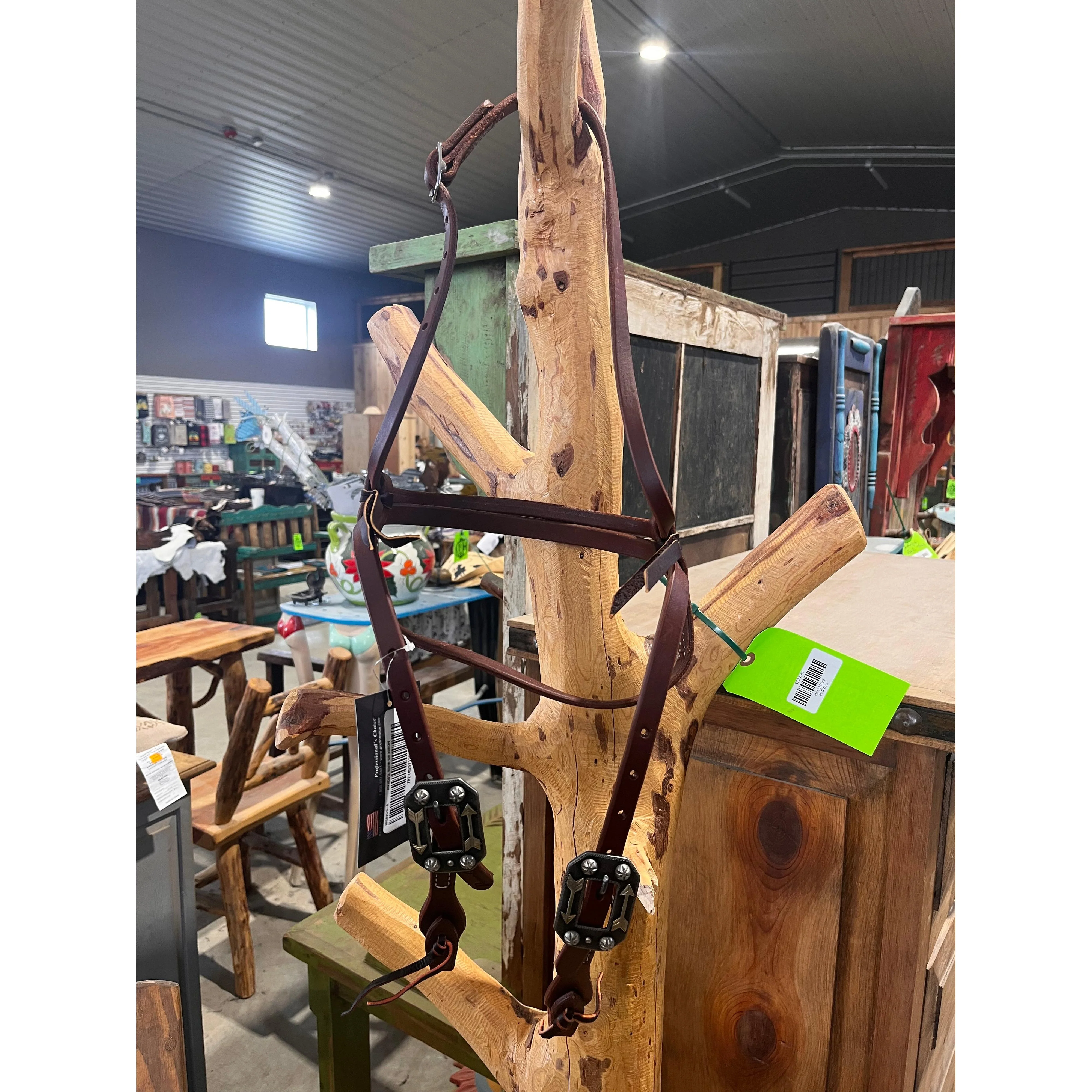 Professional Choice Ranch Headstall Brow 5/8 Arrow - Image 3