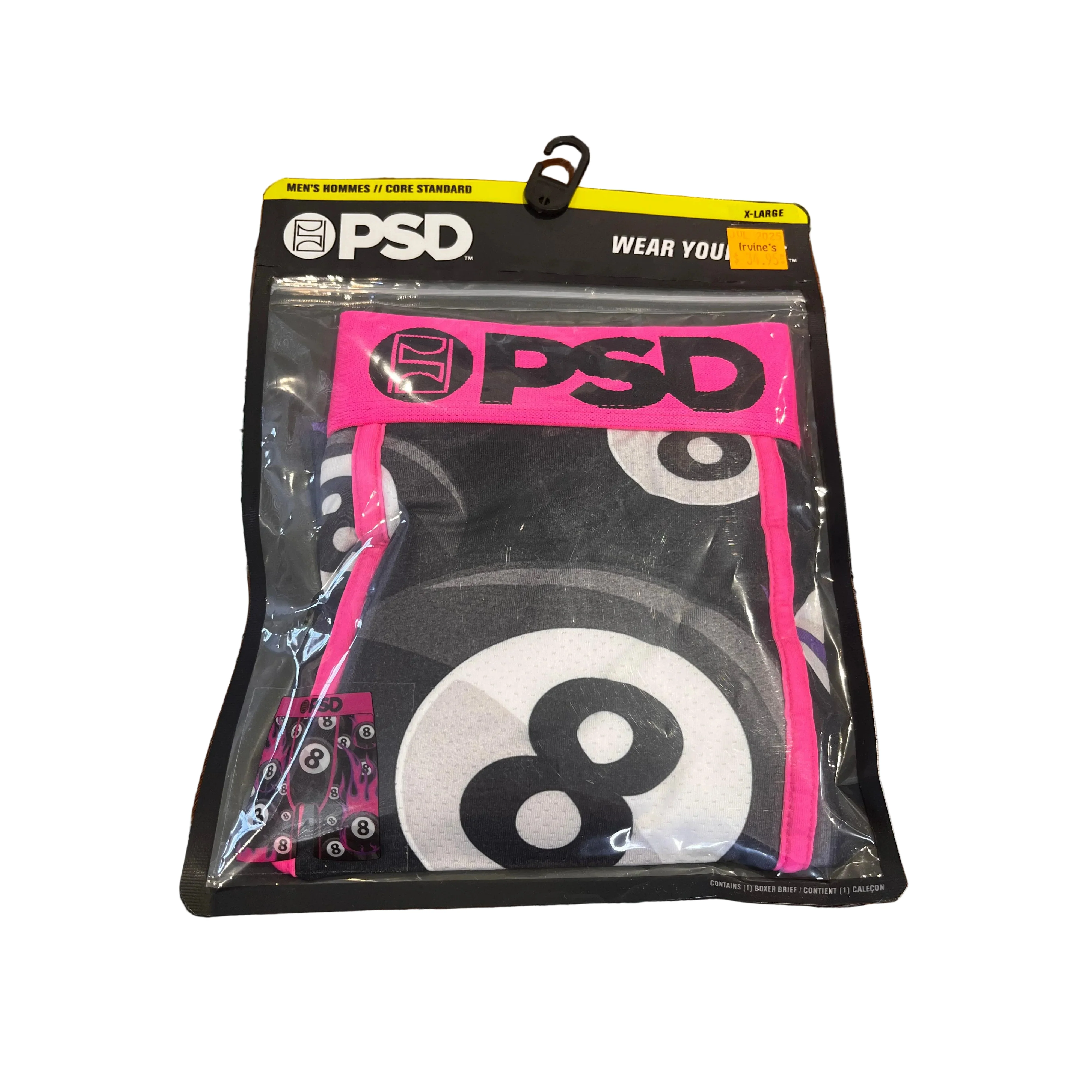 PSD Underwear Playboy 8 Ball Boxer Brief - Multi