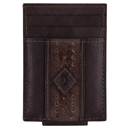 Red Dirt Hat Co Men's Card Case with Magnet Clip - Arrow Stitch