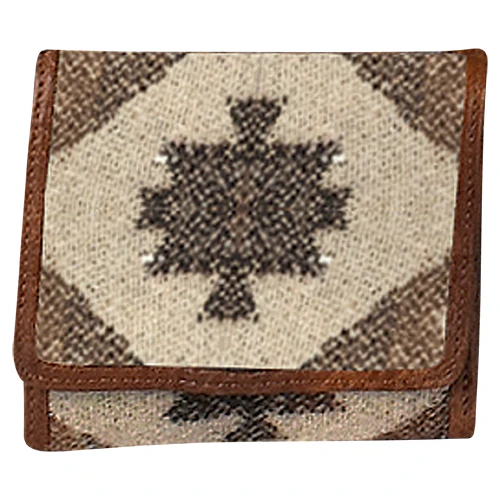 Justin Unisex Tan Aztec Blanket Wallet