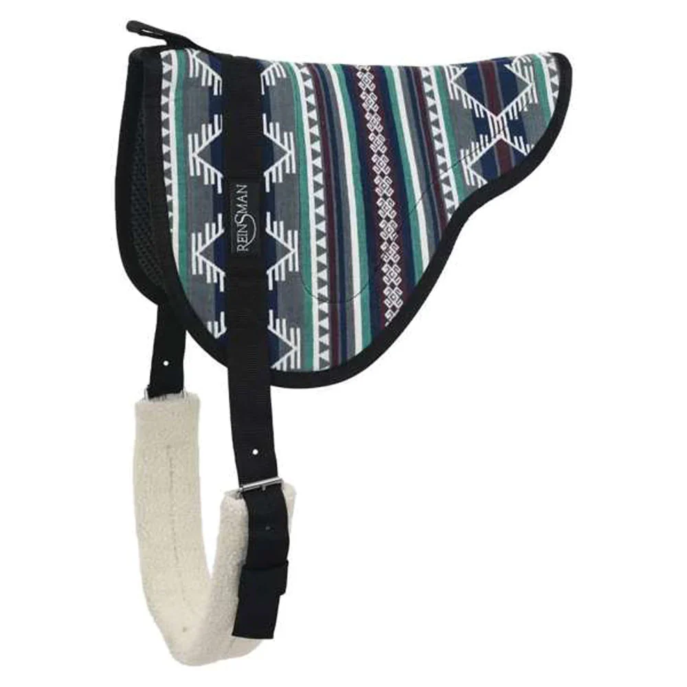 Reinsman Contoured Bareback Pad w/Tacky Too Bottom - Yuma