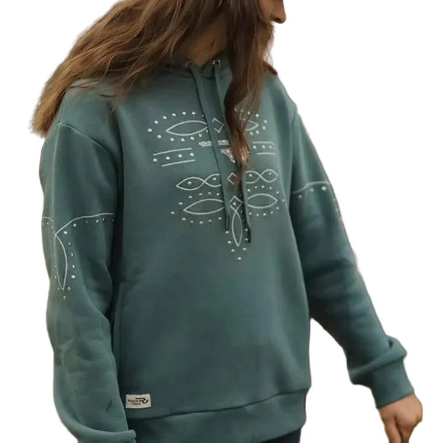 RG Women's Hooded Sweatshirt Wrenley - Goblin Blue