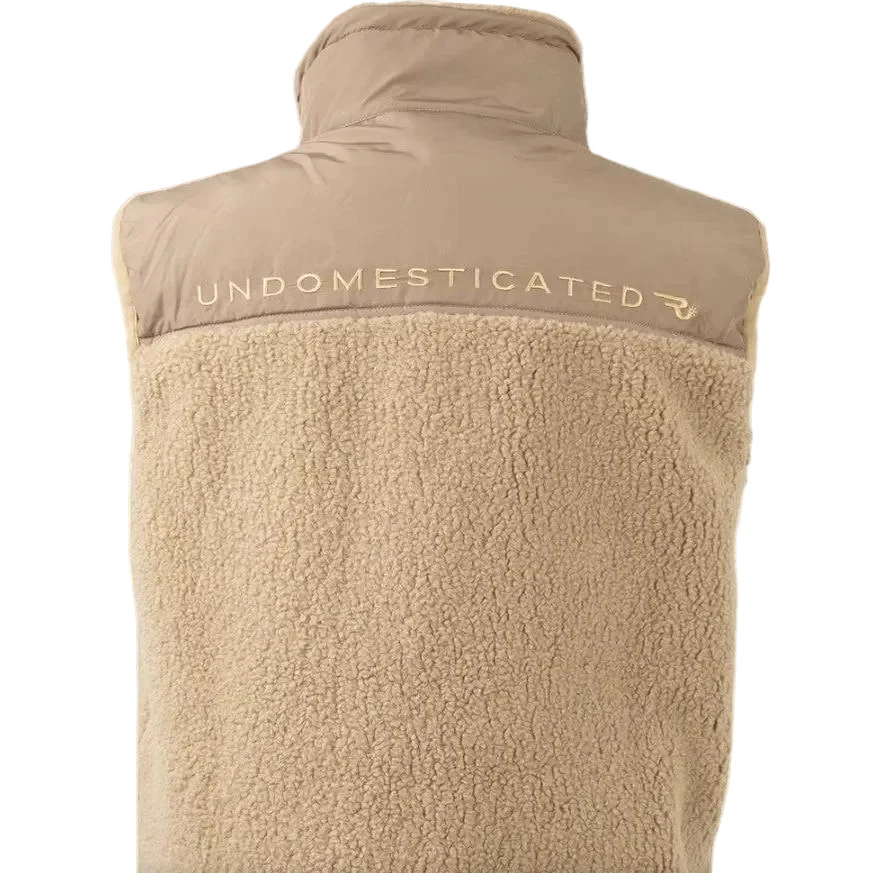 RG Women's Sherpa Fleece Vest Molly - Gravel - Image 2