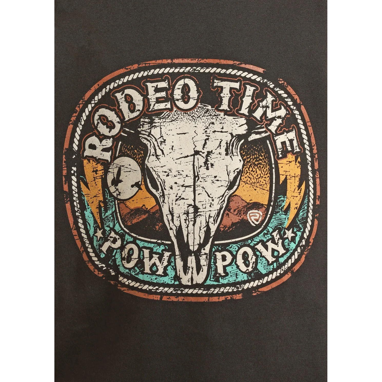 Rock & Roll Boy's Dale Graphic Tee - Black - Image 2