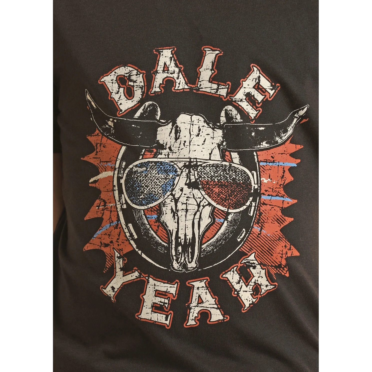 Rock & Roll Boy's Dale Graphic Tee - Black - Image 2