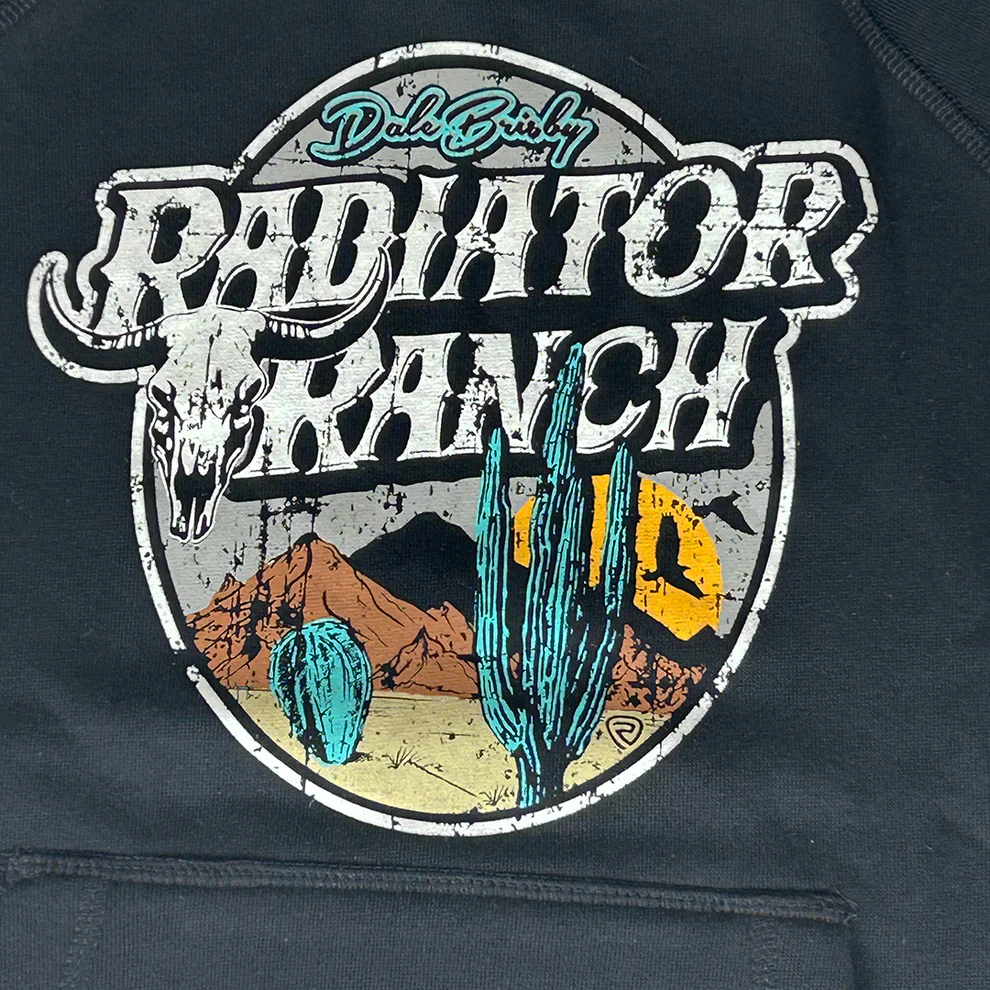 Rock & Roll Boy's Dale Scenic Graphic Hoodie-Black - Image 2