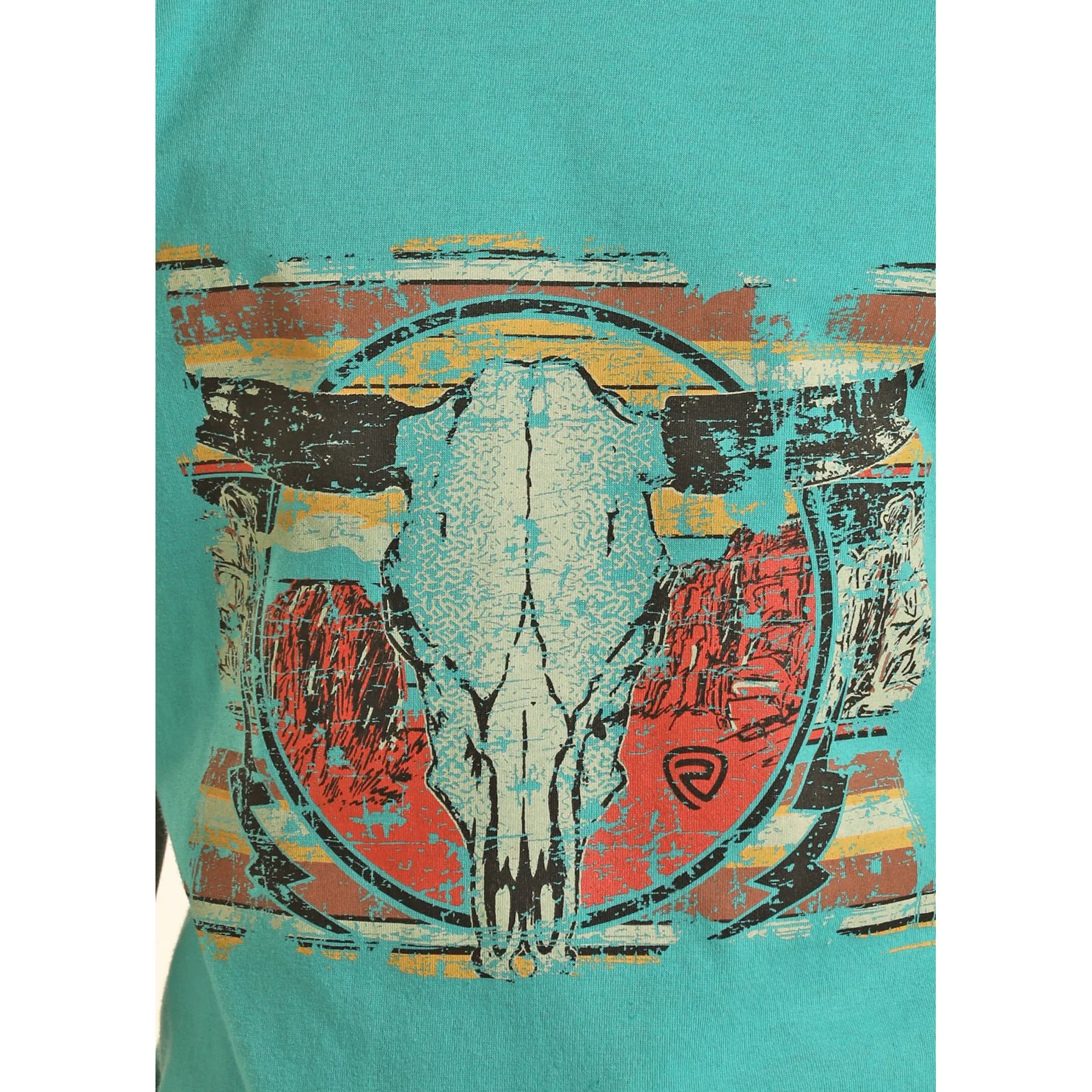 Rock & Roll Boy's Graphic Tee - Turquoise - Image 2