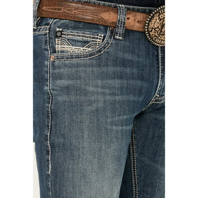 Rock & Roll Men's Two Tone Stitch Revolver Jean - Image 3