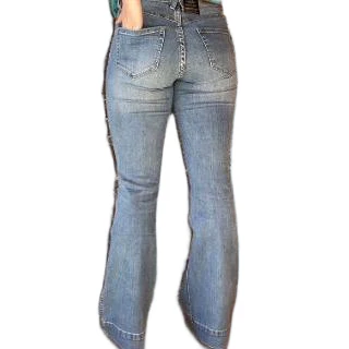 Rock & Roll Women's Smiley Pocket High RiseTrouser Jeans - Medium Vintage - Image 2
