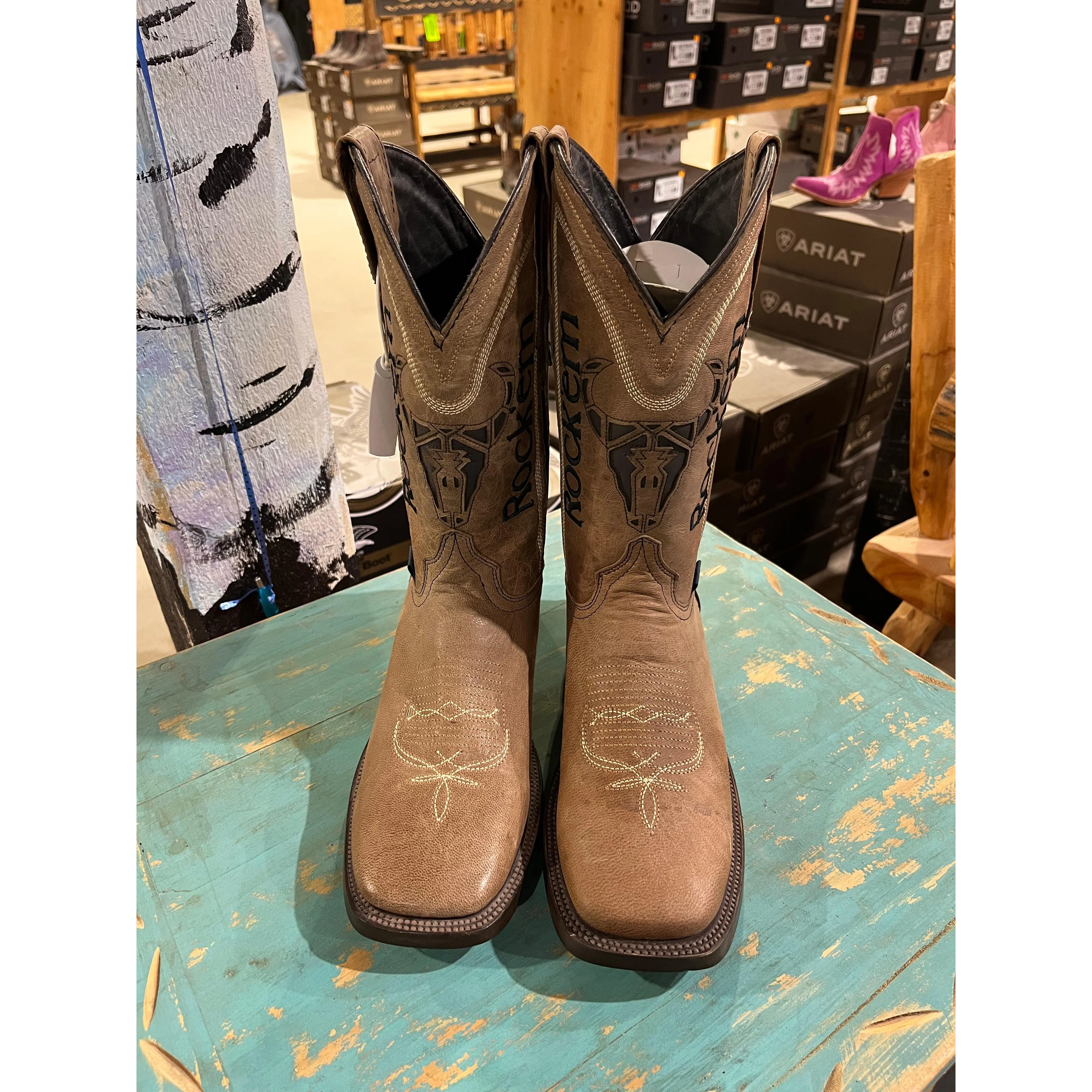 Rock'em Men's Cabra Orix Western Boots - Image 3