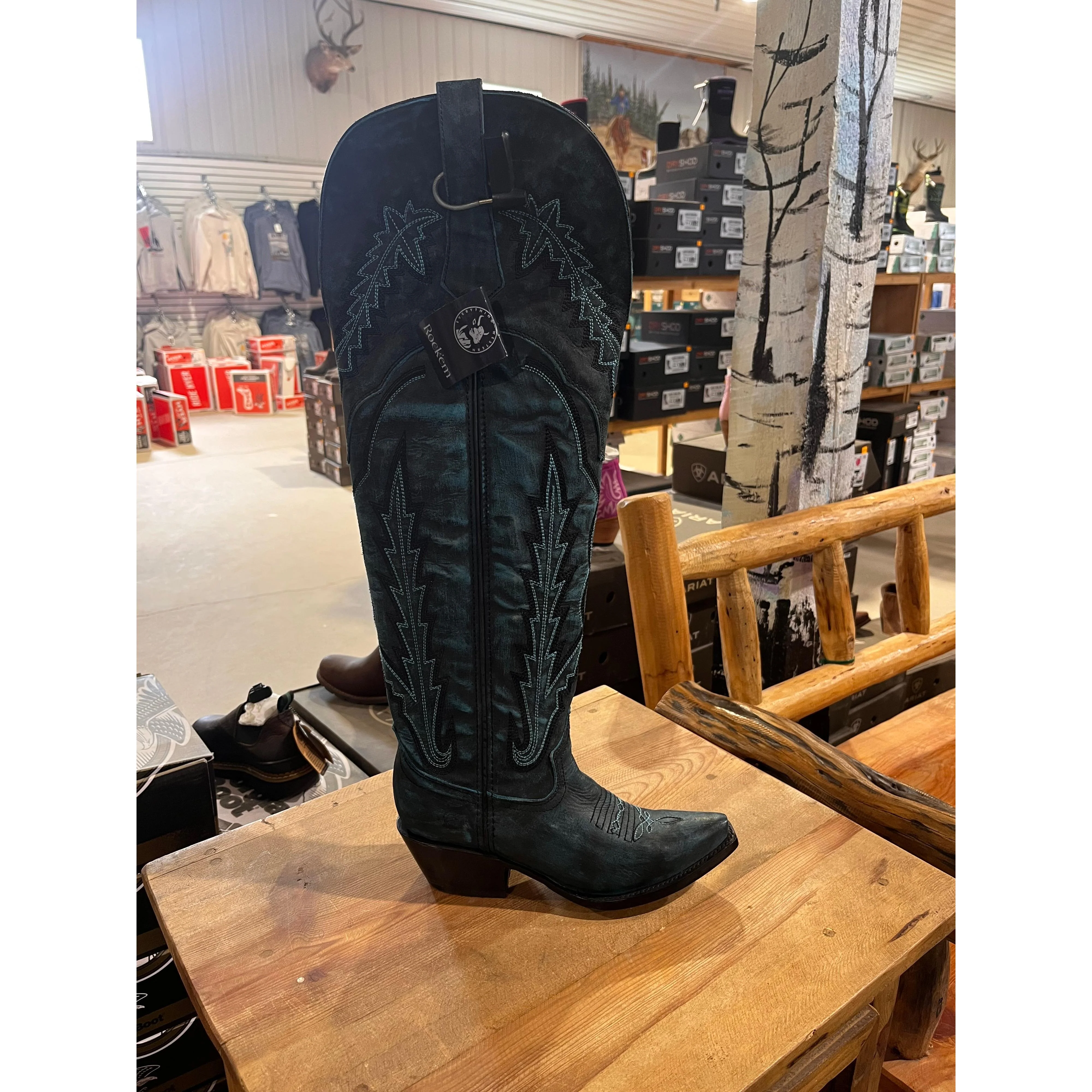 Rock'em Women's Monet Turquoise Tall Rock