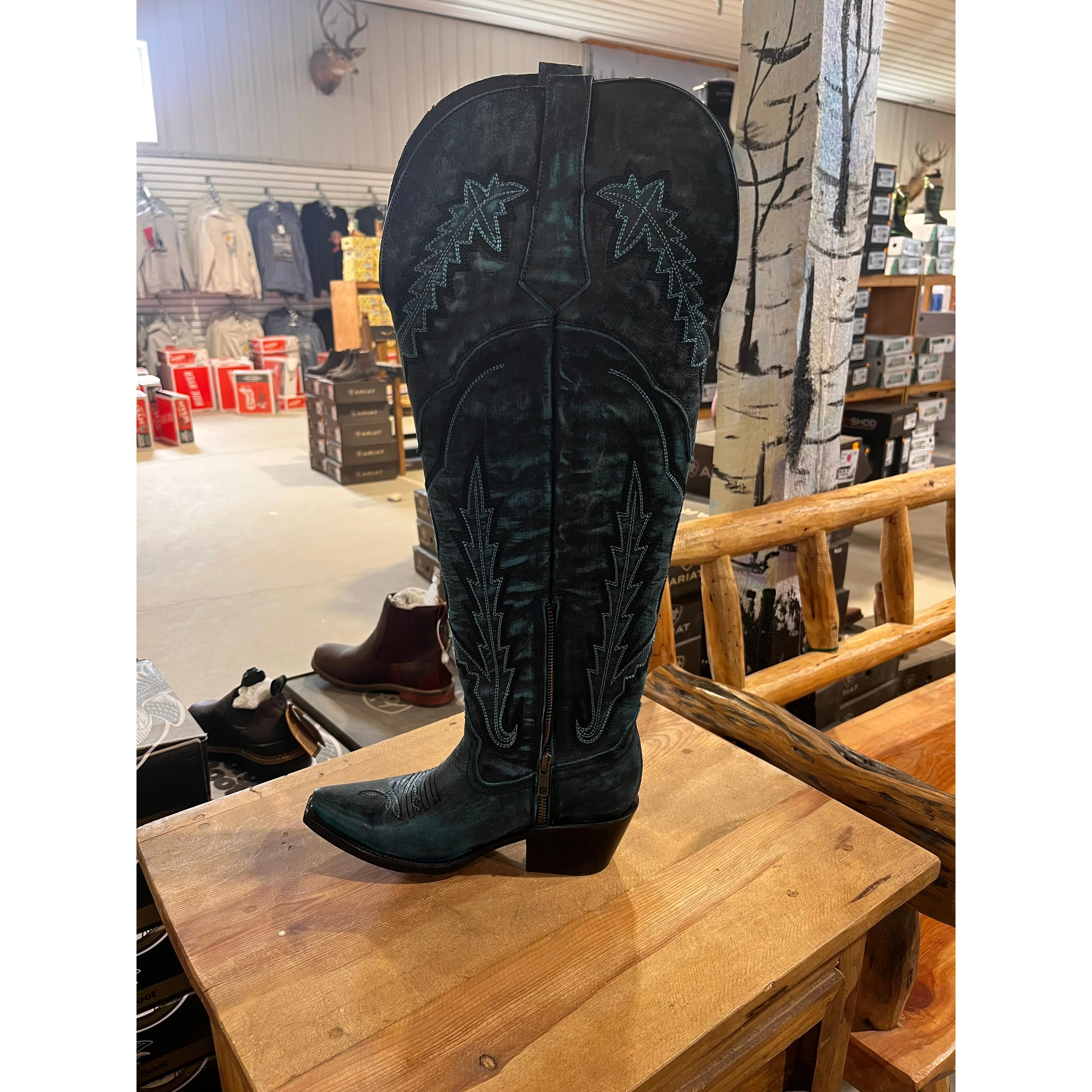 Rock'em Women's Monet Turquoise Tall Rock - Image 2