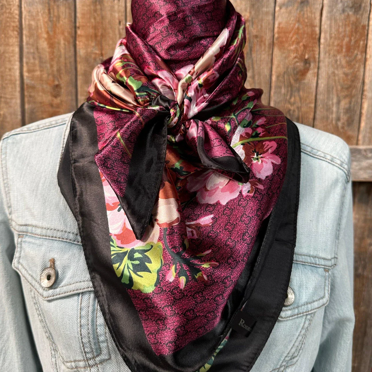Rodeo Drive 35x35" Wild Rags - Floral, Animal & Other - Image 11