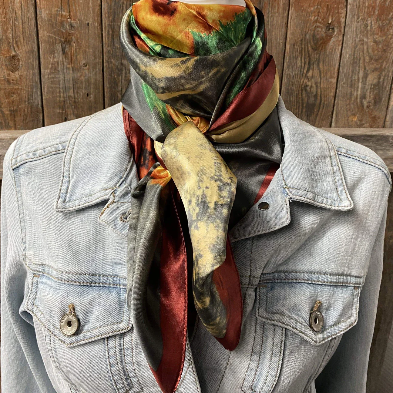 Rodeo Drive 35x35" Wild Rags - Floral, Animal & Other - Image 12