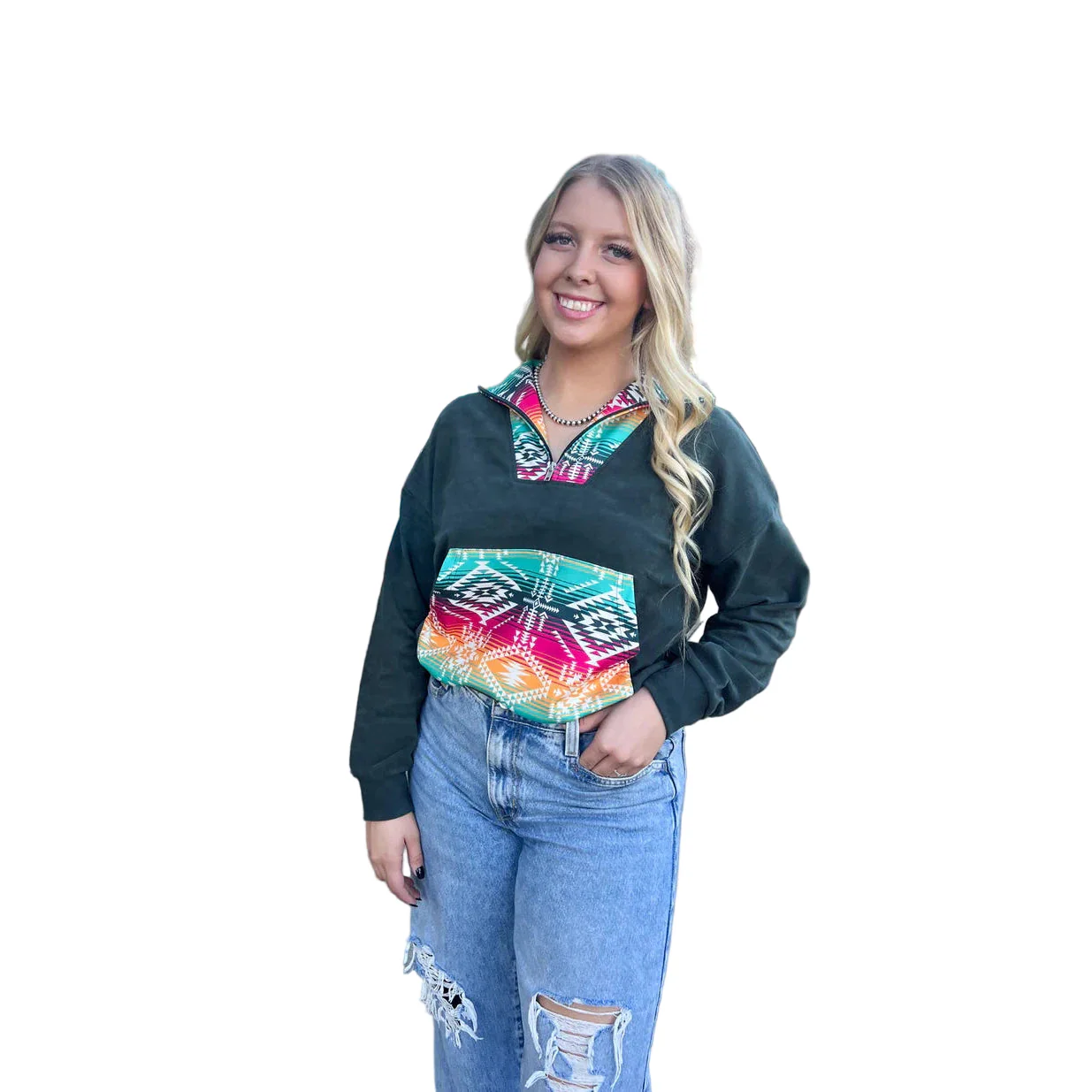 Rowdy Crowd Women's High Noon Pullover - Image 2