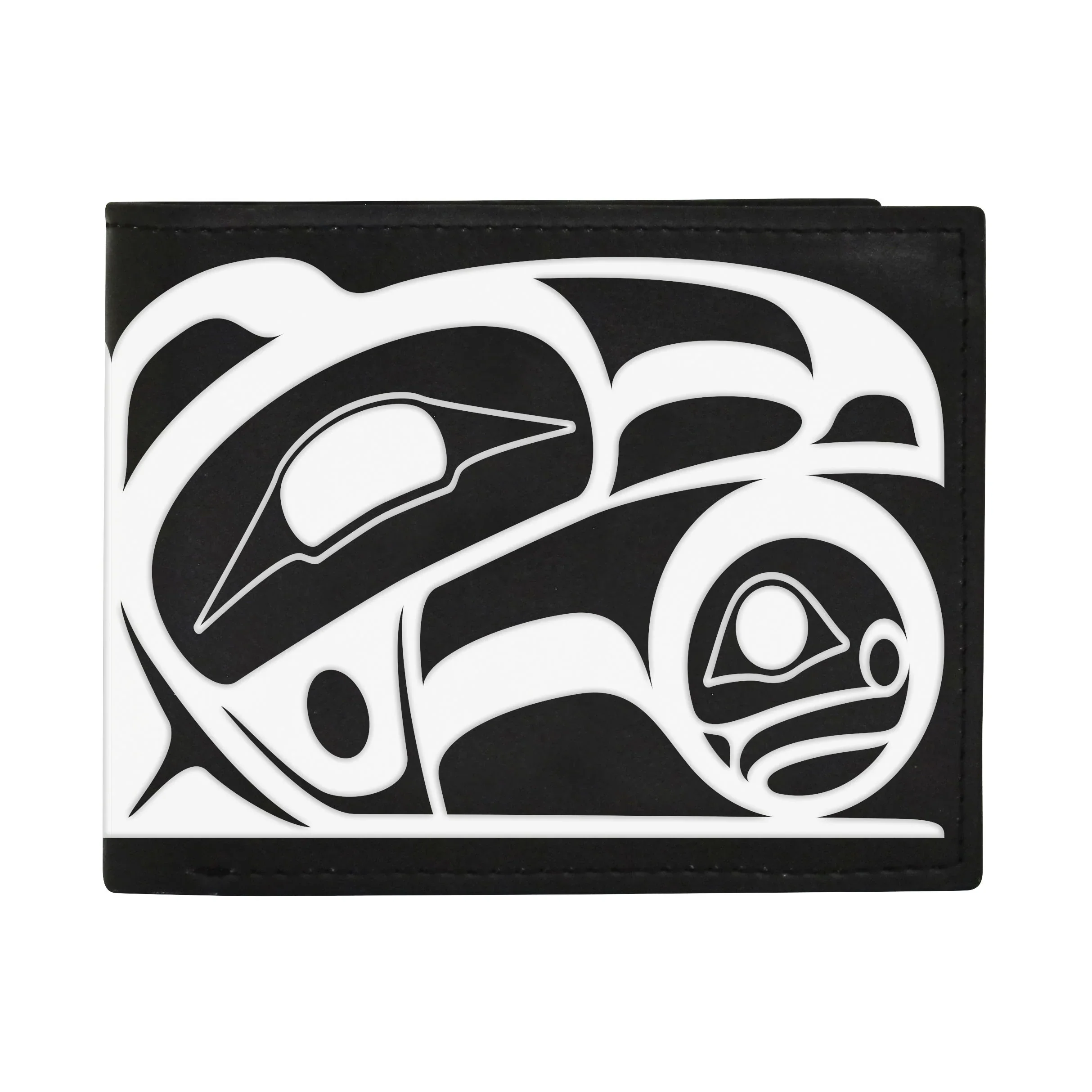 Roy Hentry Vickers Raven Wallet- Black