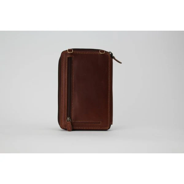 Rugged Earth Upright Leather Organizer Purse - Image 3