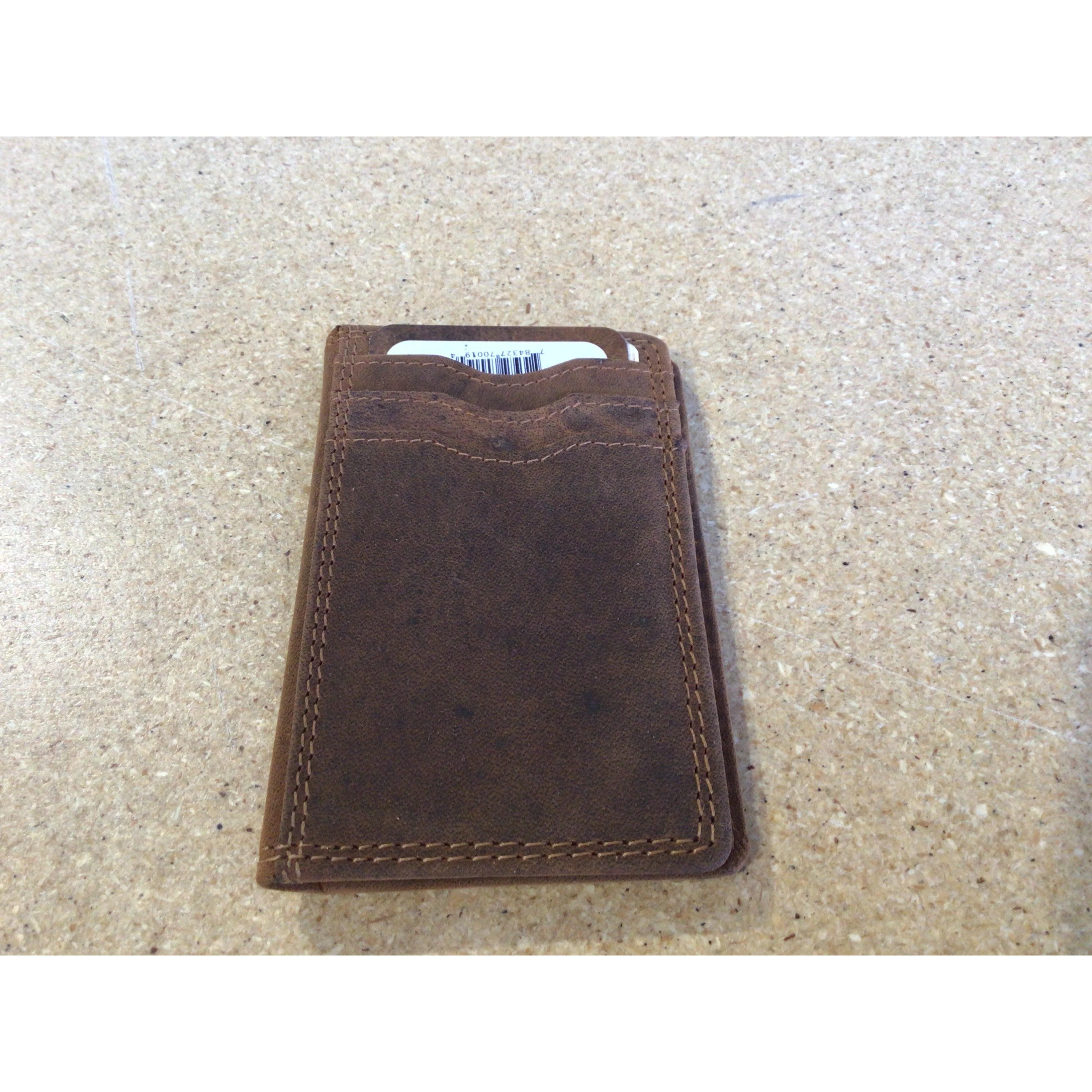 Rugged Earth Credit Card Wallet- Tan