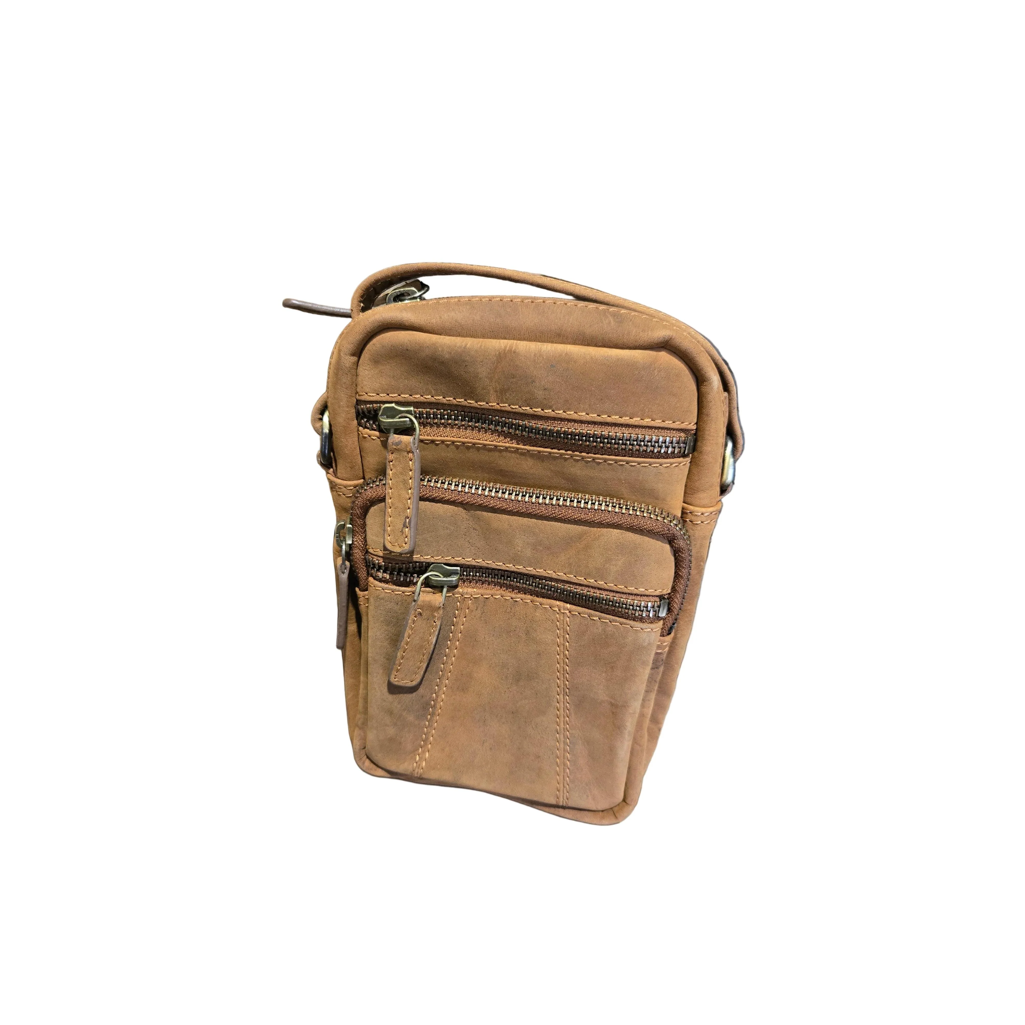 Rugged Earth Leather Organizer - Tan