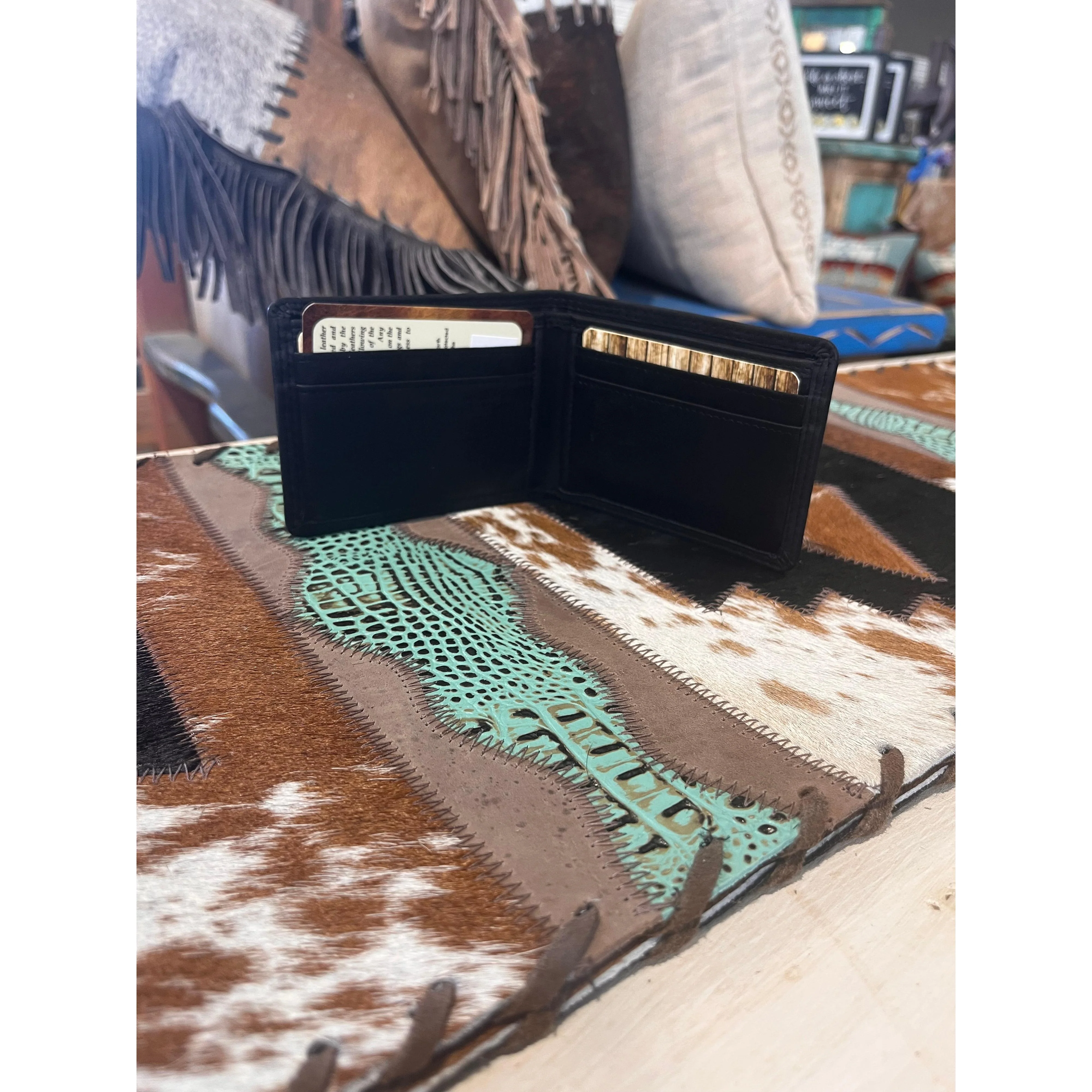 Rugged Earth Leather Wallet - Image 2