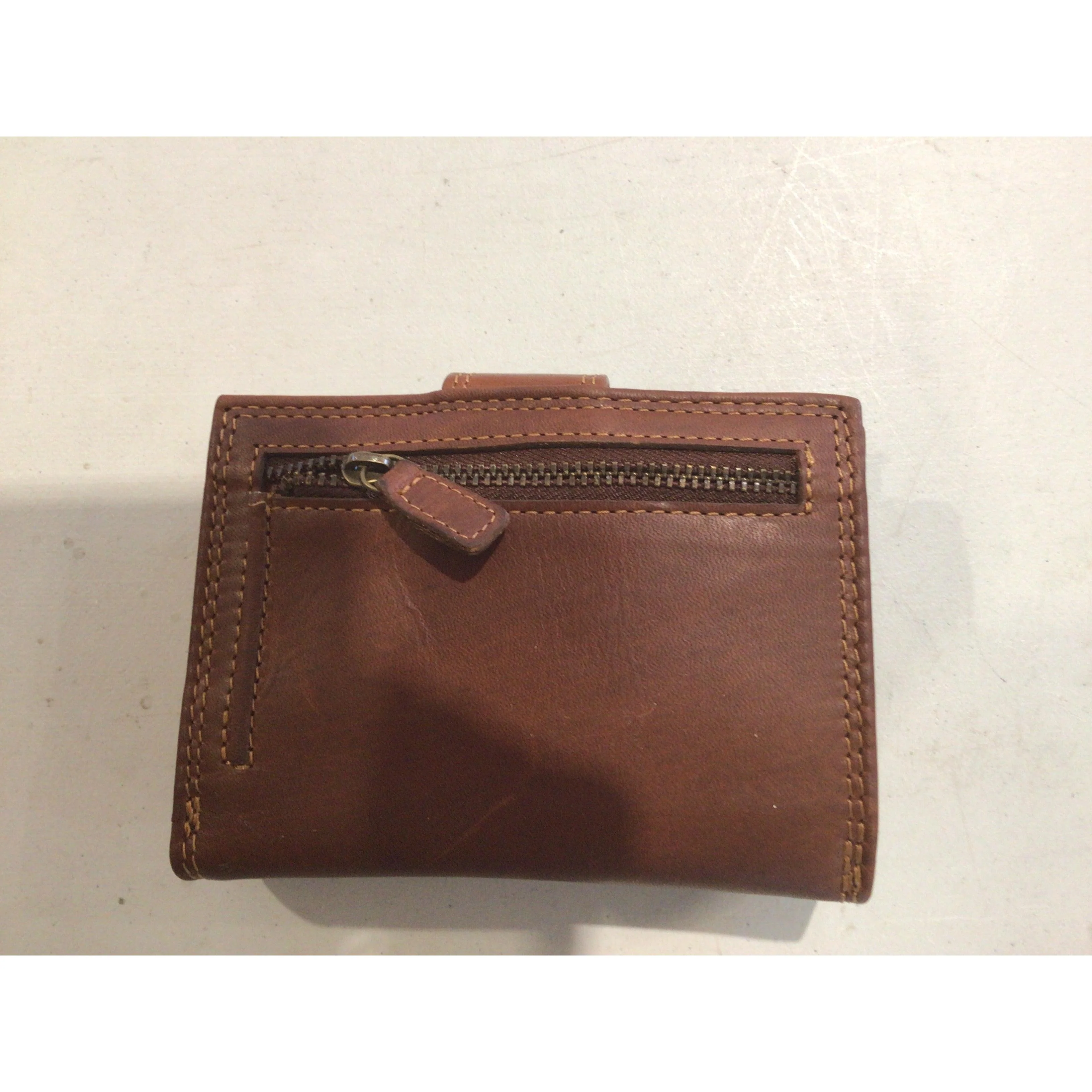 Rugged Earth Leather Wallet - Image 3