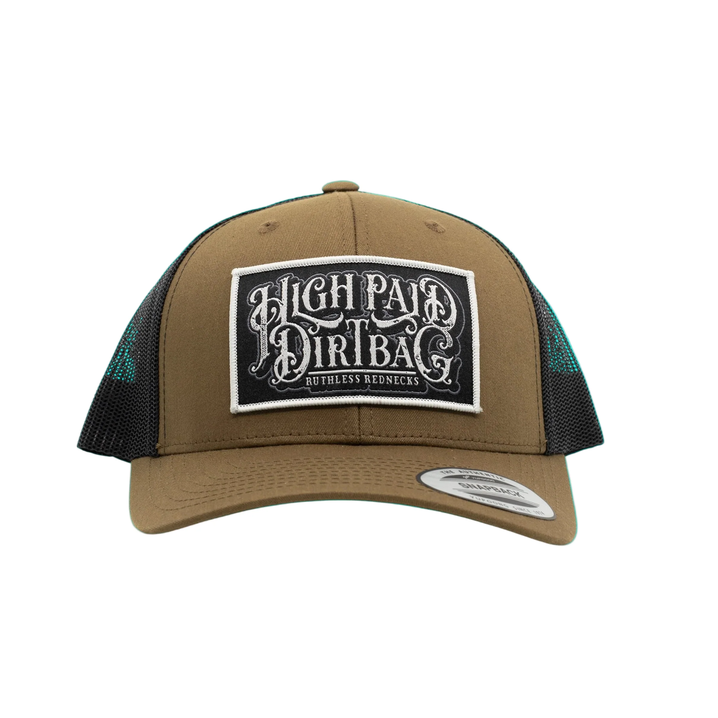Ruthless Rednecks Gunsmoke Curved Brim Hat - Coyote