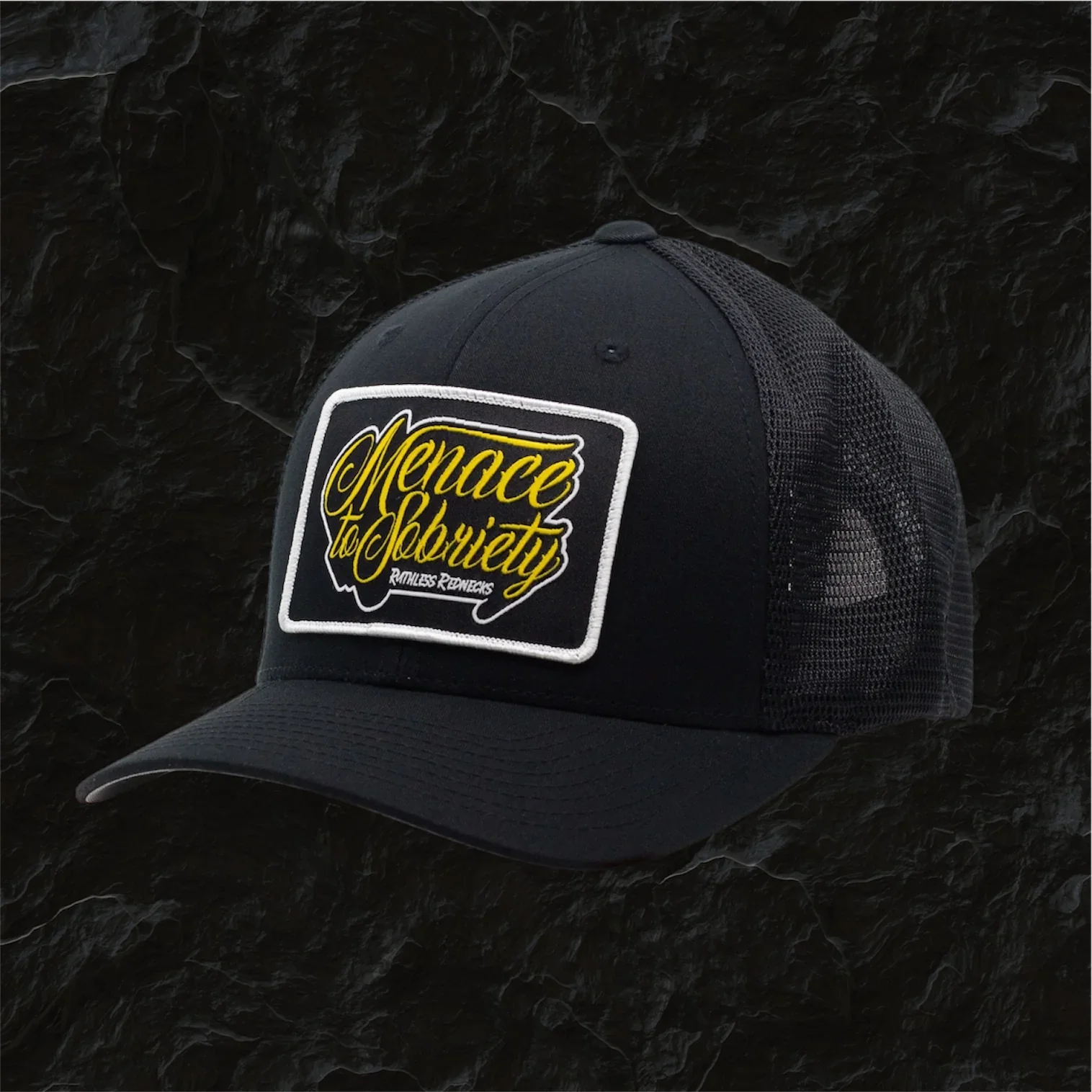 Ruthless Rednecks Liability Curved Brim Hat - Black