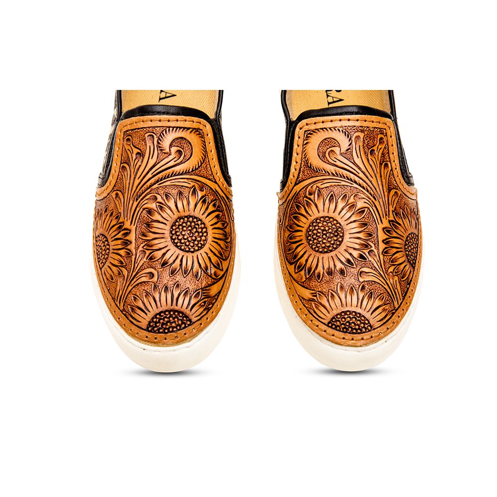 Myra Shober Western Hand Tooled Sneakers - Image 10