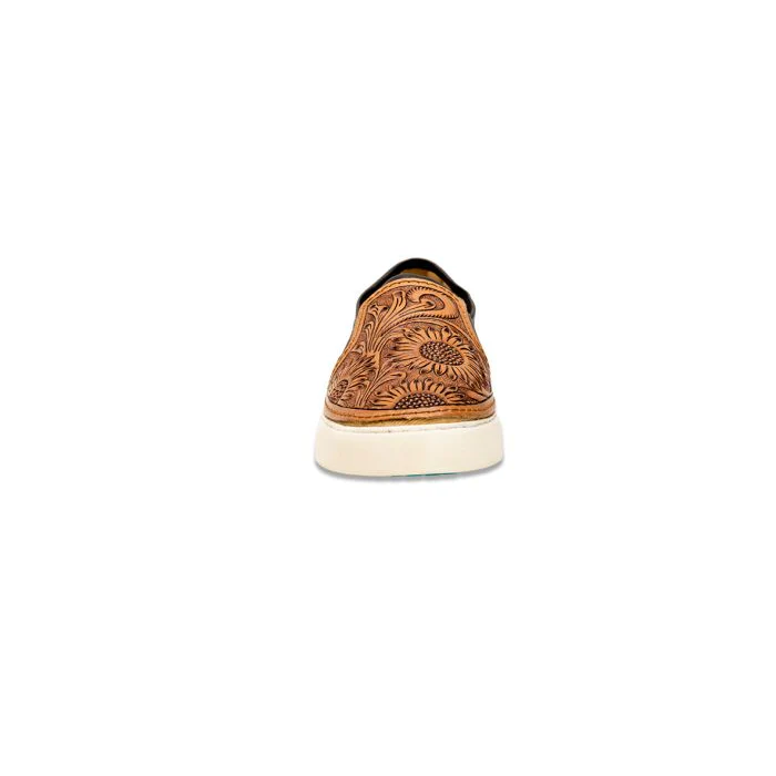 Myra Shober Western Hand Tooled Sneakers - Image 3