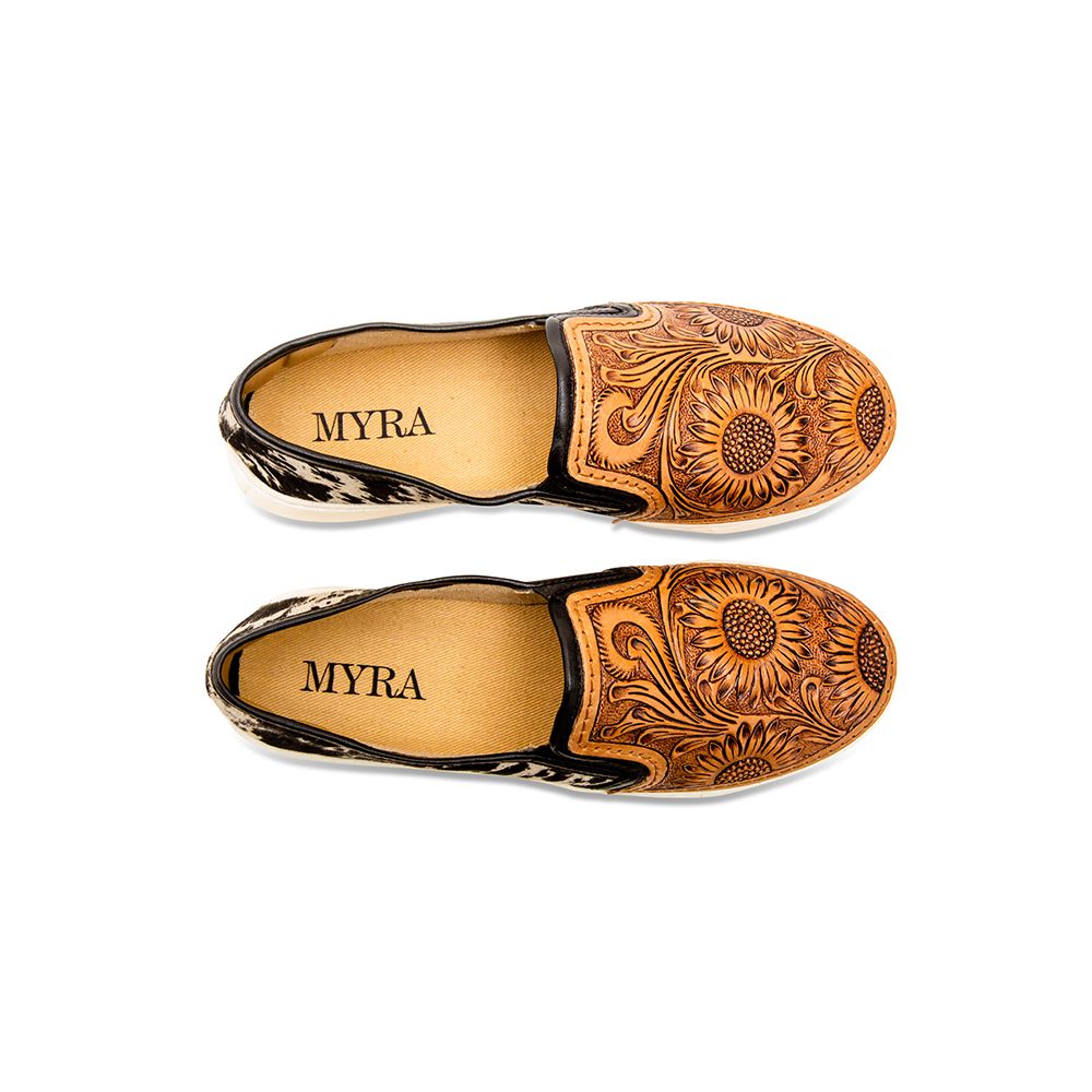 Myra Shober Western Hand Tooled Sneakers - Image 9