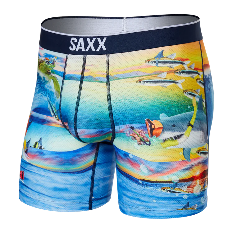 Saxx Men's Volt Breathable Mesh Boxer Briefs - Assorted Colours - Image 13