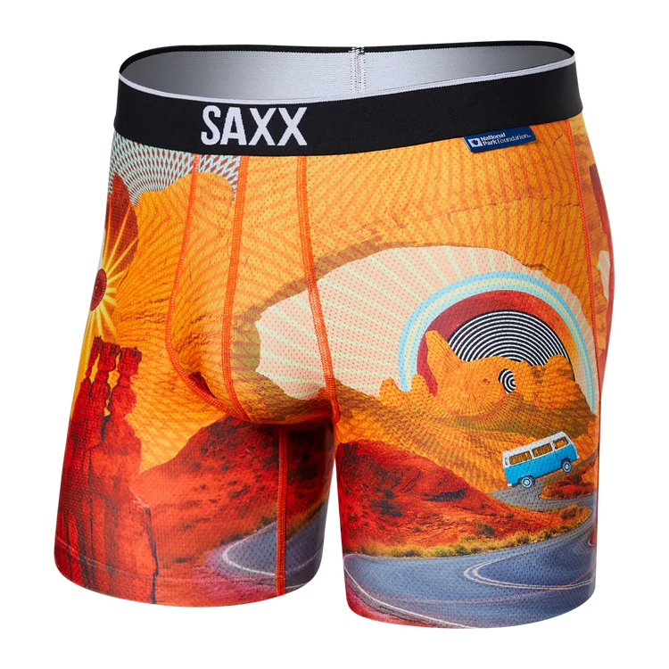 Saxx Men's Volt Breathable Mesh Boxer Briefs - Assorted Colours - Image 9