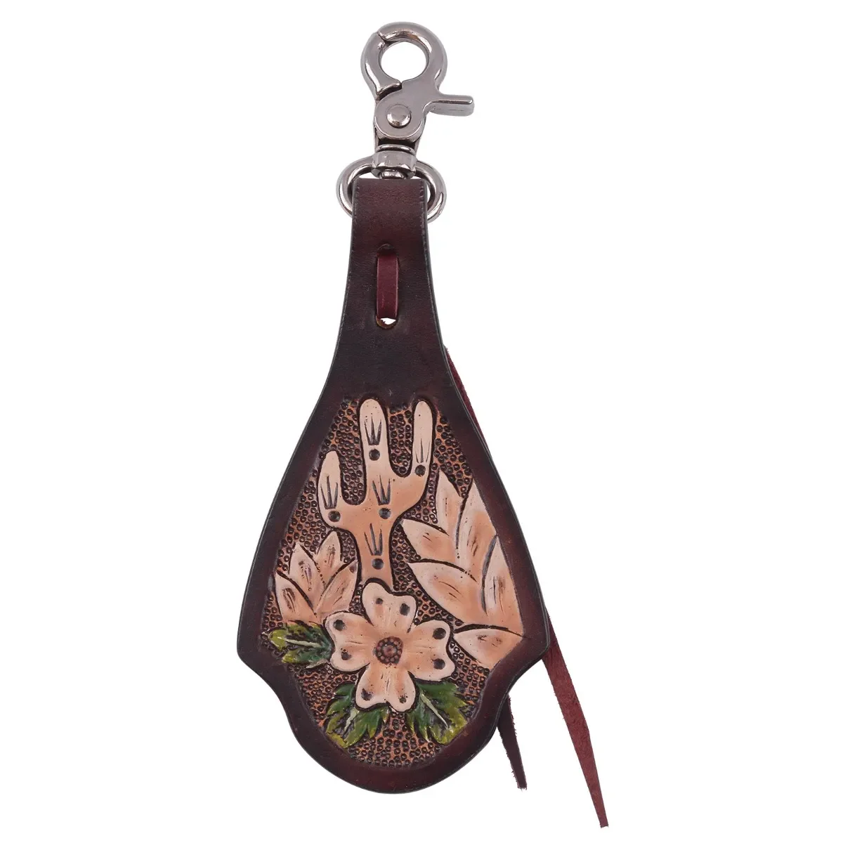Circle Y Acorn Saddle Charm - Dogwood