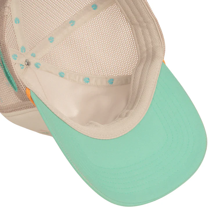 Sendero Costal Cowgirl Hat  - Cream/Teal - Image 3