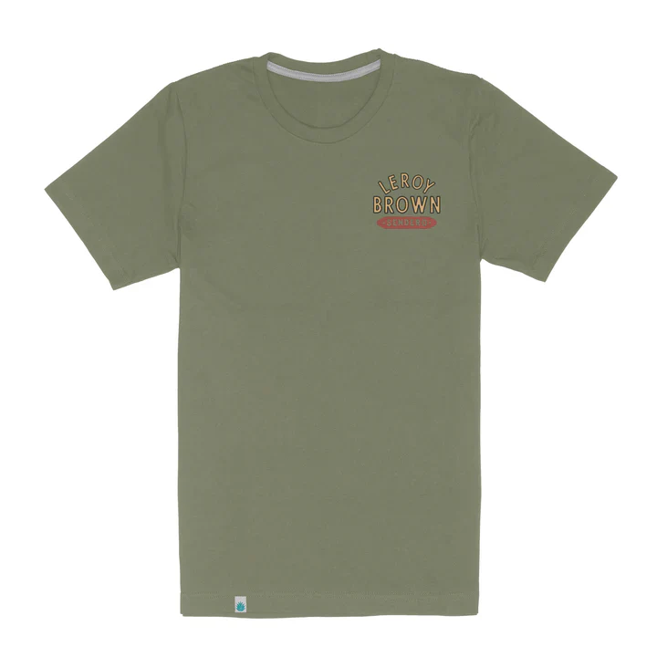 Sendero Men's Leroy Brown Short Sleeve Tee Shirt - Sage - Image 2