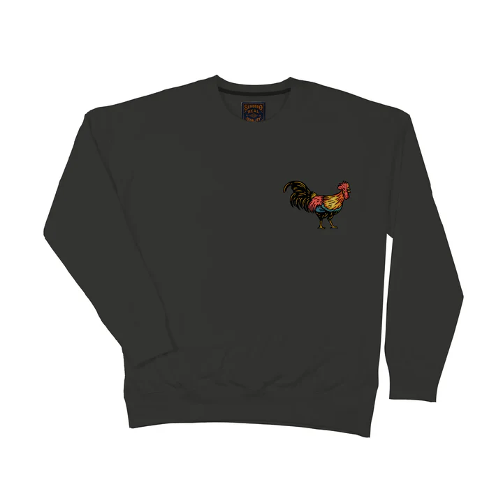 Sendero Men's Yardbird Long Sleeve Sweatshirt - Vintage Black