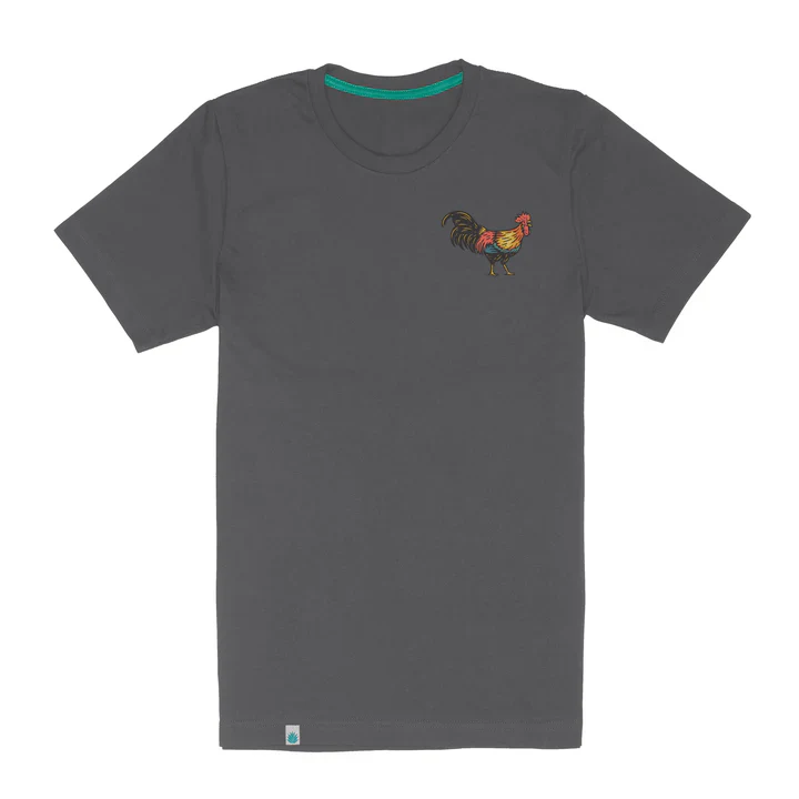 Sendero Unisex Yardbird Short Sleeve Tee Shirt - Vintage Black - Image 2
