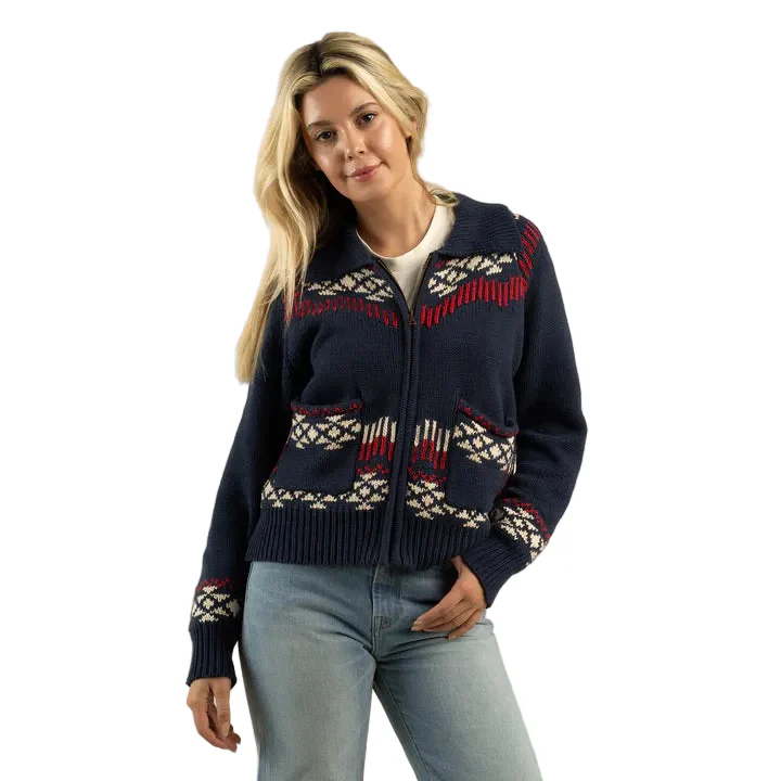 Sendero Women's Cimarron Cardigan - Navy - Image 2