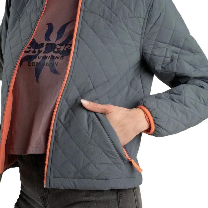 Sendero Women's Cloudcroft Puffer Jacket - Stormy Weather - Image 2