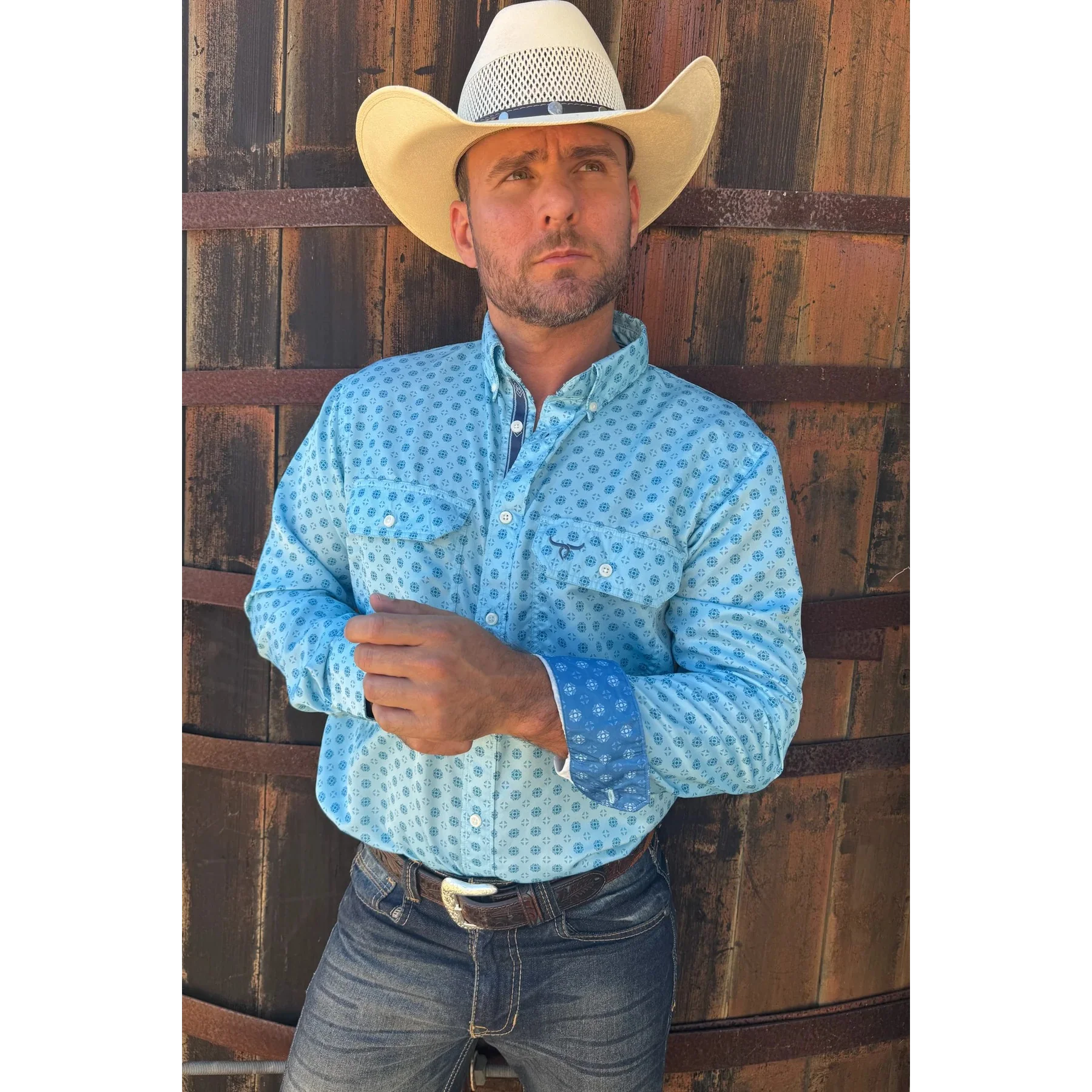 Drover Signature Series Men's Long Sleeve Performance Vent Shirt - Assorted Colors