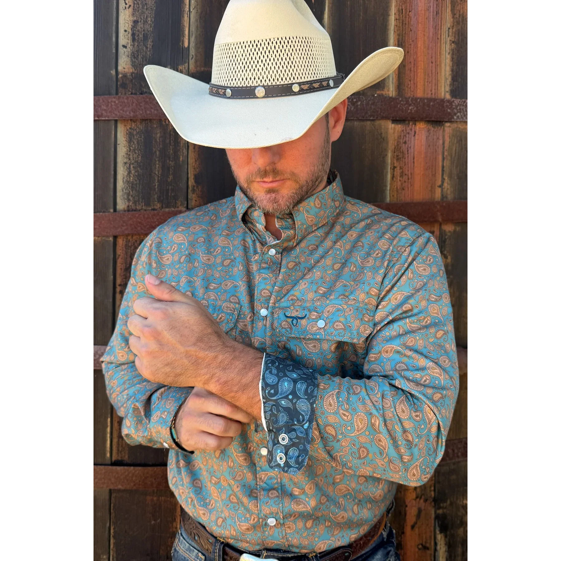 Drover Signature Series Men's Long Sleeve Performance Vent Shirt - Assorted Colors - Image 2